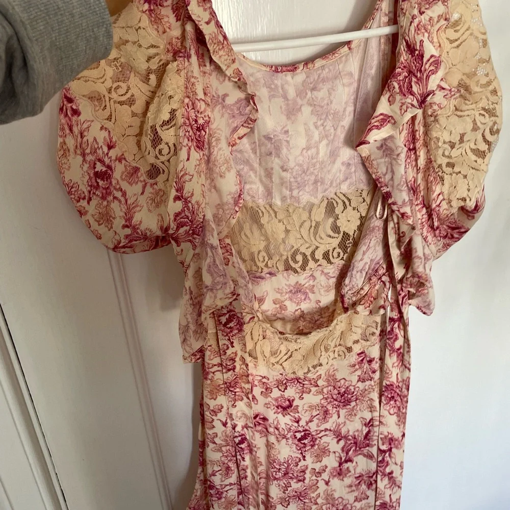 Free people lucie lace mini dress - Picture 4 of 5